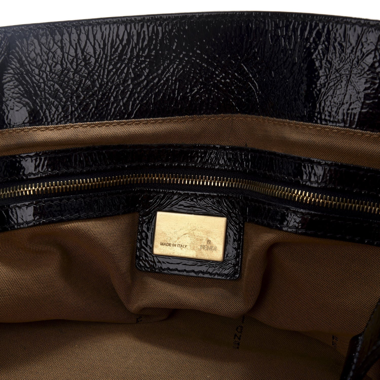 Fendi Vitello Naplak Small Bag De Jour Black 9 of 9