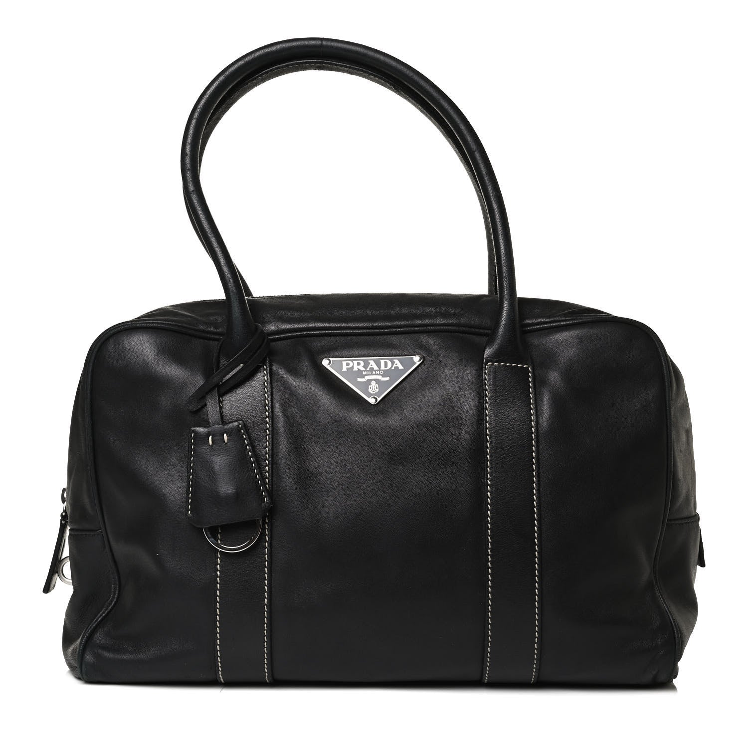 Prada Nappa Hydra Shoulder Bag Black 1 of 20
