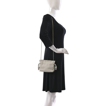 Loewe Calfskin Nano Flamenco Knot Bag White 2 of 9