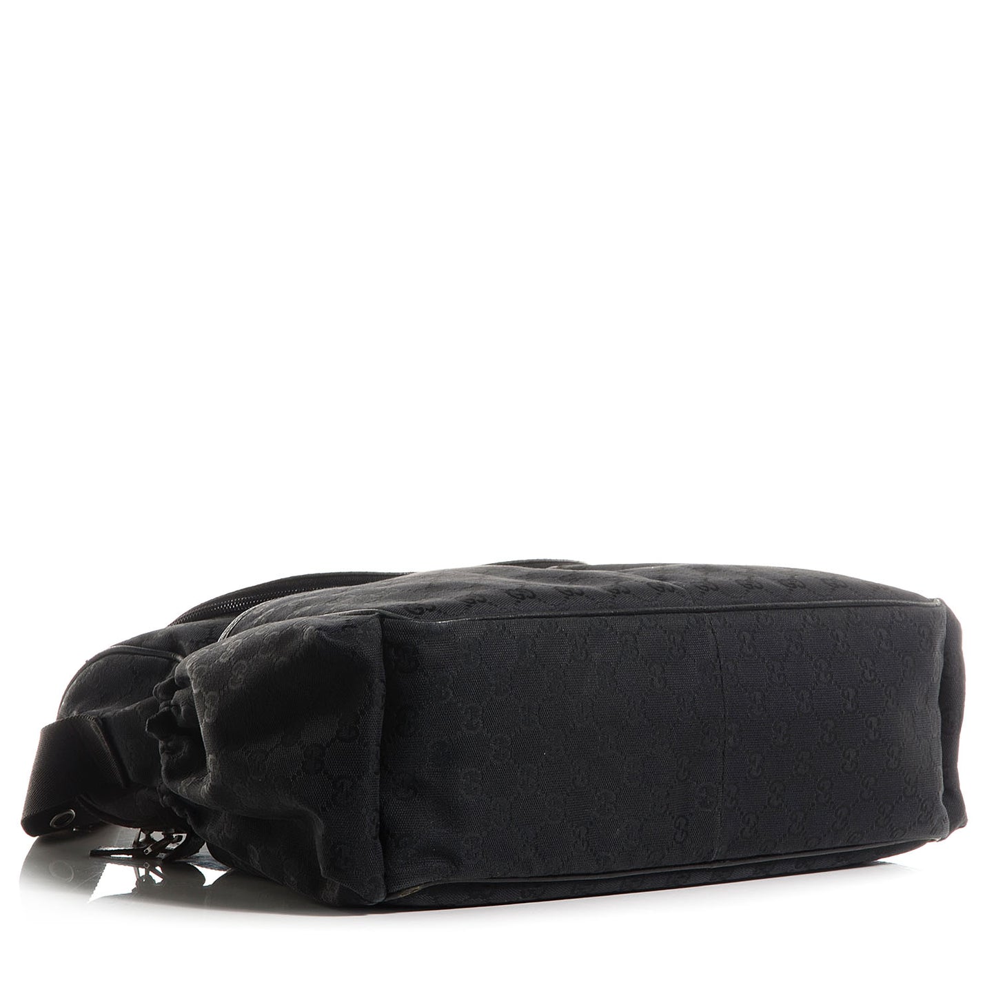 Monogram Large Diaper Bag Black