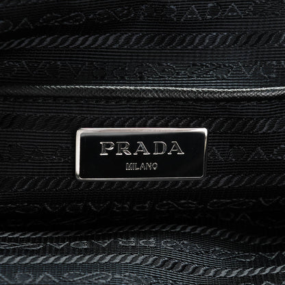 Prada Tessuto Nylon Saffiano Tote Nero Black 6 of 7