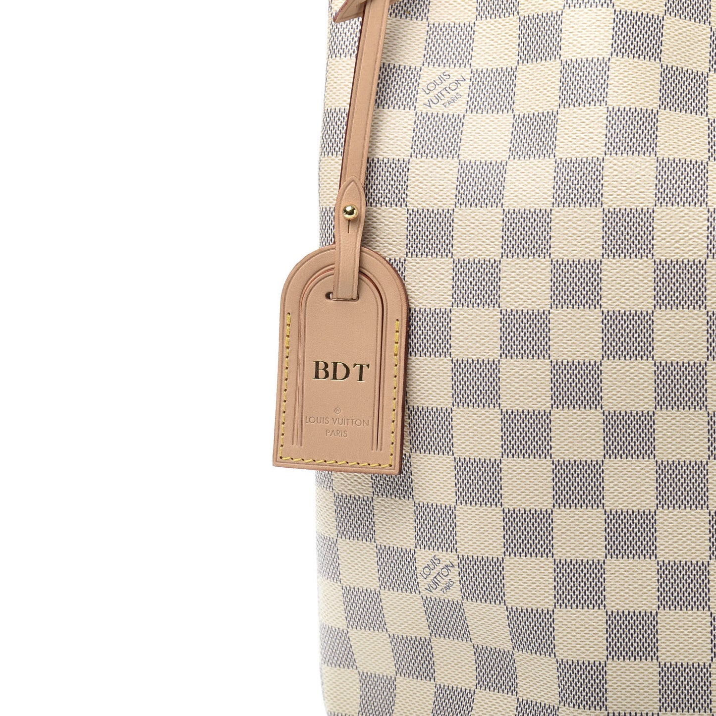 Damier Azur Graceful MM Rose Ballerine