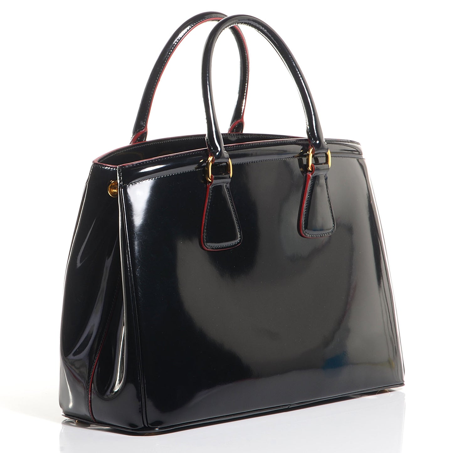 Spazzolato Parabole Tote Nero Black