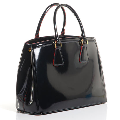 Prada Spazzolato Parabole Tote Nero Black 3 of 8