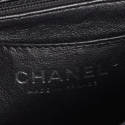 Chanel Metallic Calfskin Quilted Mini Rectangular Flap Dark Grey 6 of 7