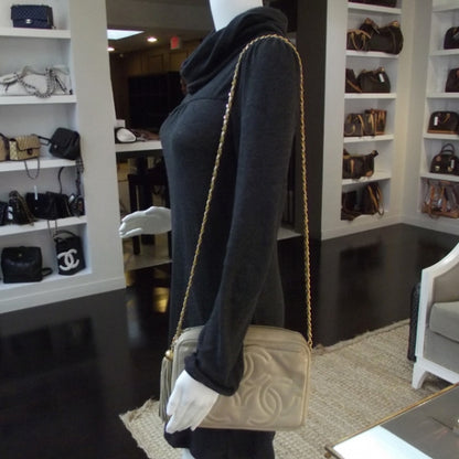 Chanel Lambskin Tassel Camera Case Beige 2 of 12