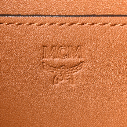 MCM Visetos Side Stud X-Mini Stark Backpack Cognac 5 of 9