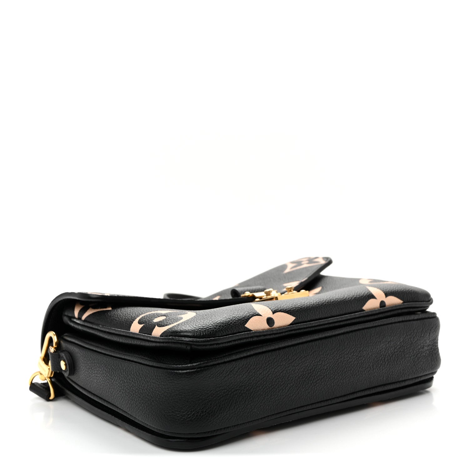 Louis Vuitton Empreinte Monogram Giant Pochette Metis Black Beige Black Beige 4 of 10