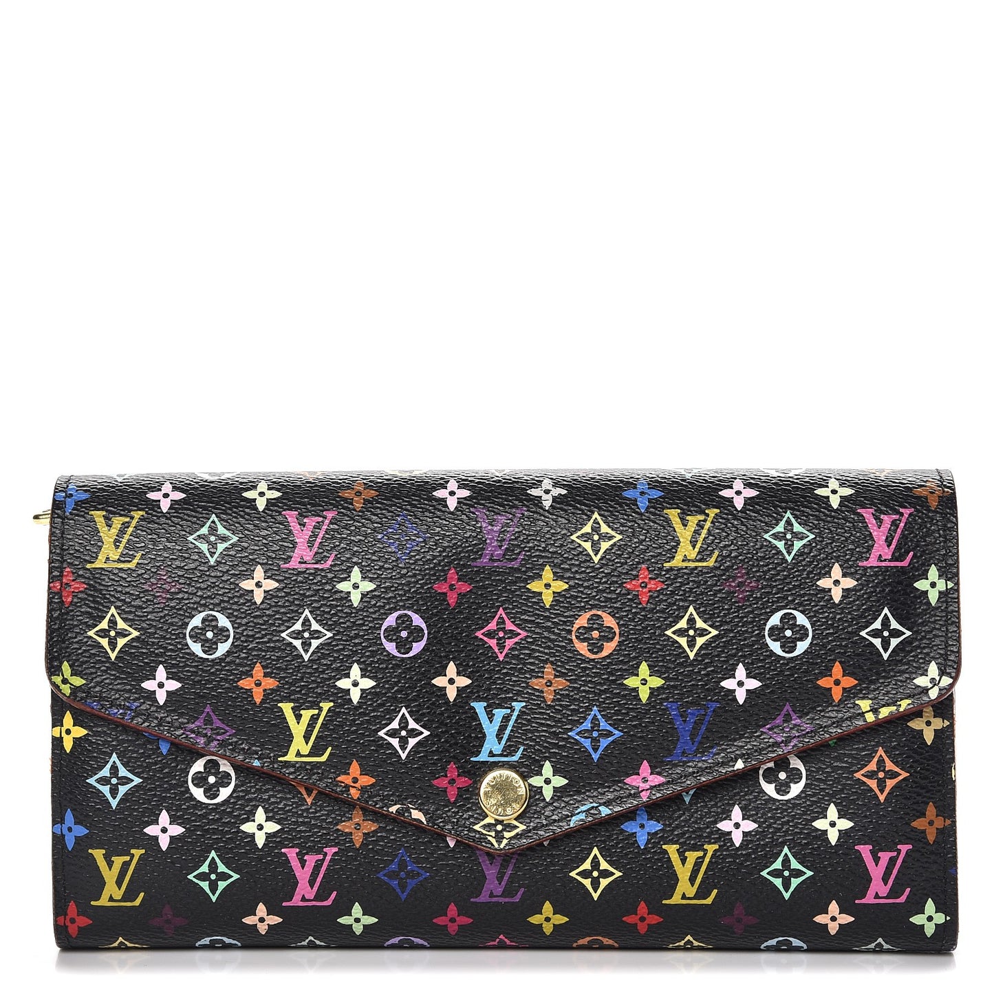 Monogram Multicolor Sarah Wallet NM Black Grenade