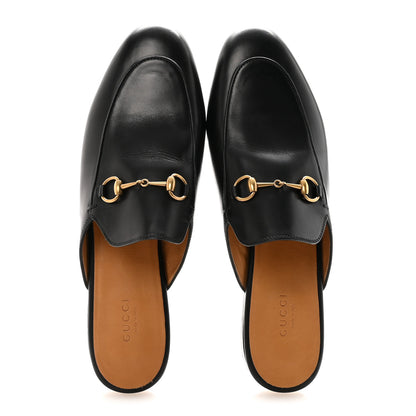 Gucci Calfskin Womens Princetown Slippers 40 Black 2 of 8