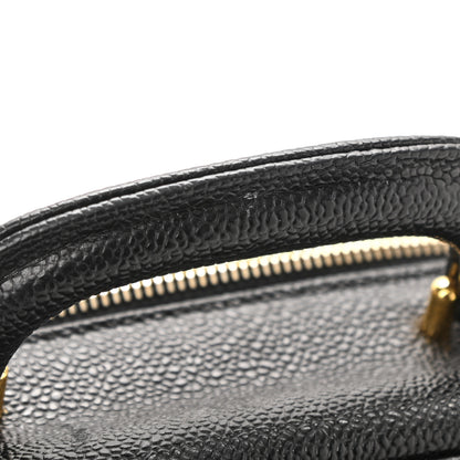 Chanel Caviar Timeless CC Vanity Case Black 12 of 13