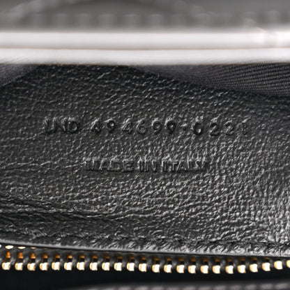 Saint Laurent Calfskin Y Quilted Monogram Small Loulou Chain Satchel Storm 7 of 10