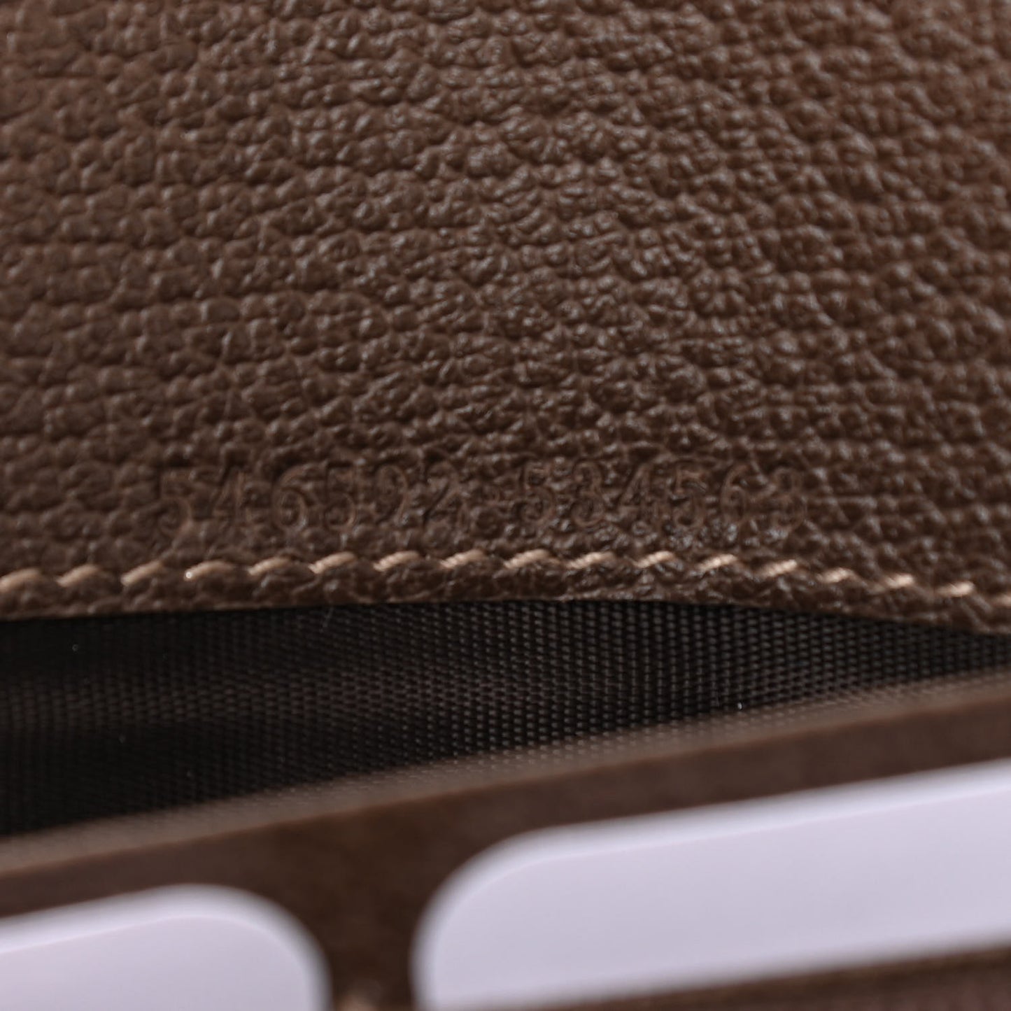 GG Supreme Monogram Web Ophidia Wallet On Chain Brown