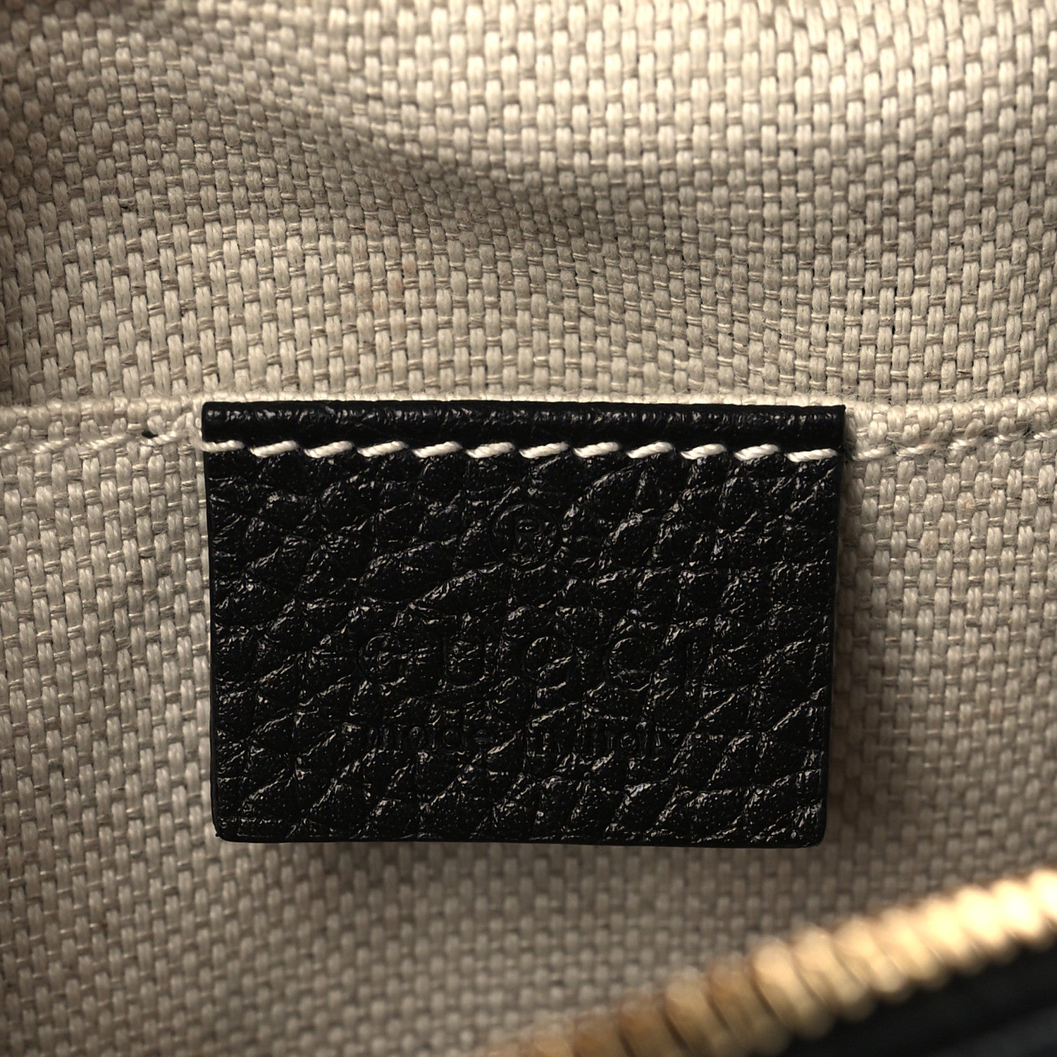 Gucci Pebbled Calfskin Small Soho Disco Bag Black 6 of 9