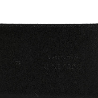 Celine Smooth Calfskin Camrat Belt 75 30 Black 4 of 7