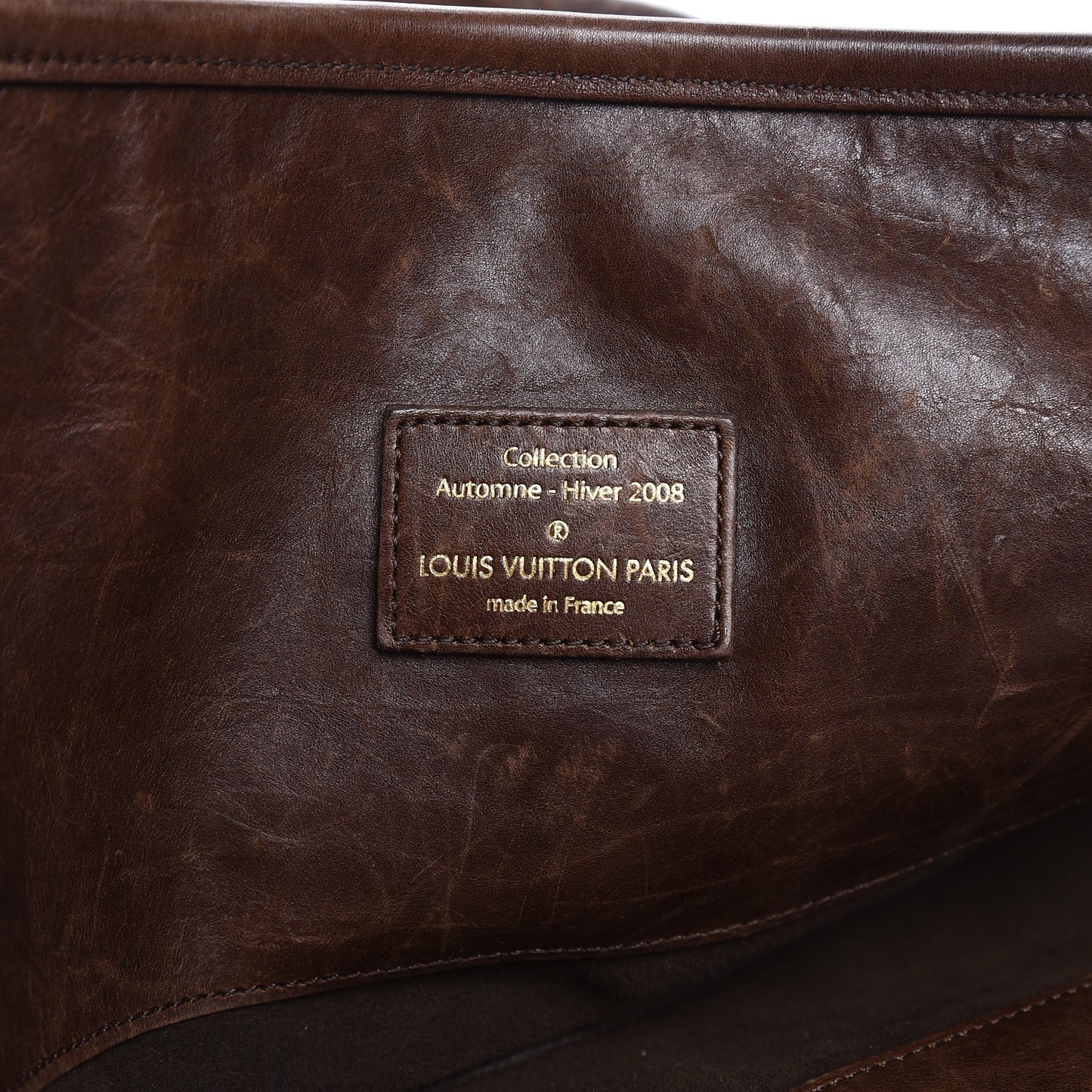 Monogram Paris Souple Whisper GM Chocolate