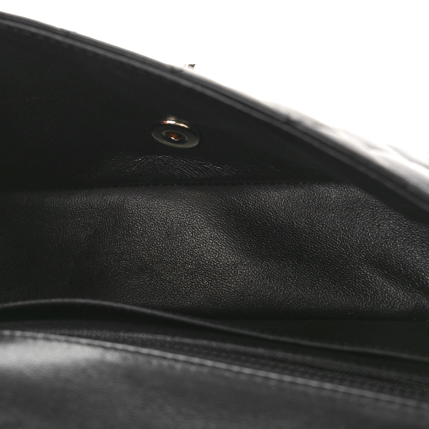Chanel Lambskin Quilted Mini Coco Charms Rectangular Flap Black 5 of 9