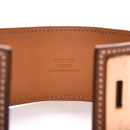 Hermes Barenia Collier de Chien CDC Bracelet S Fauve 6 of 8