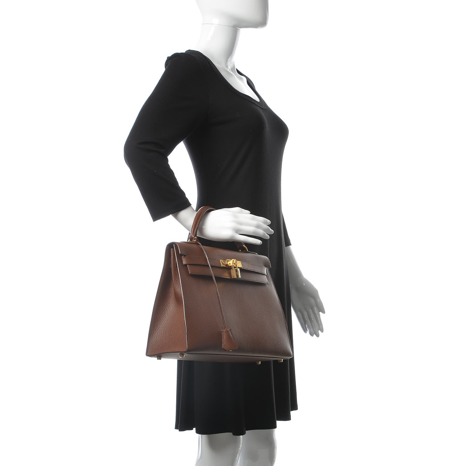 Hermes Ardennes Kelly Sellier 32 Noisette 2 of 35