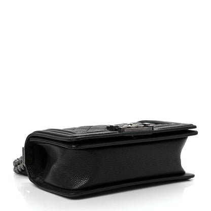Chanel Caviar Quilted Small Boy Flap Black 4 of 11