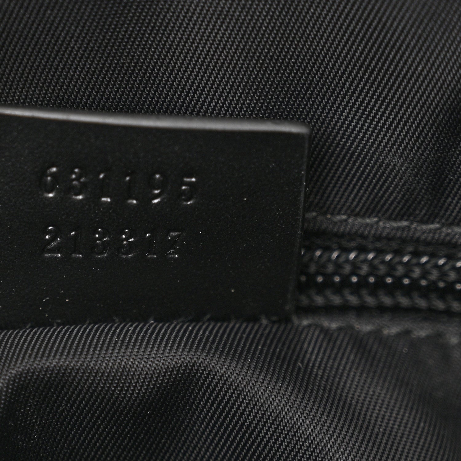Gucci Techno Canvas Selleria Calfskin Web Small Flat Messenger Bag Black 7 of 10