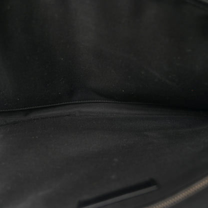 Burberry Grainy Calfskin Document Case Navy Black 5 of 10