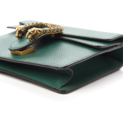 Gucci Calfskin Mini Dionysus Shoulder Bag Emerald 8 of 13