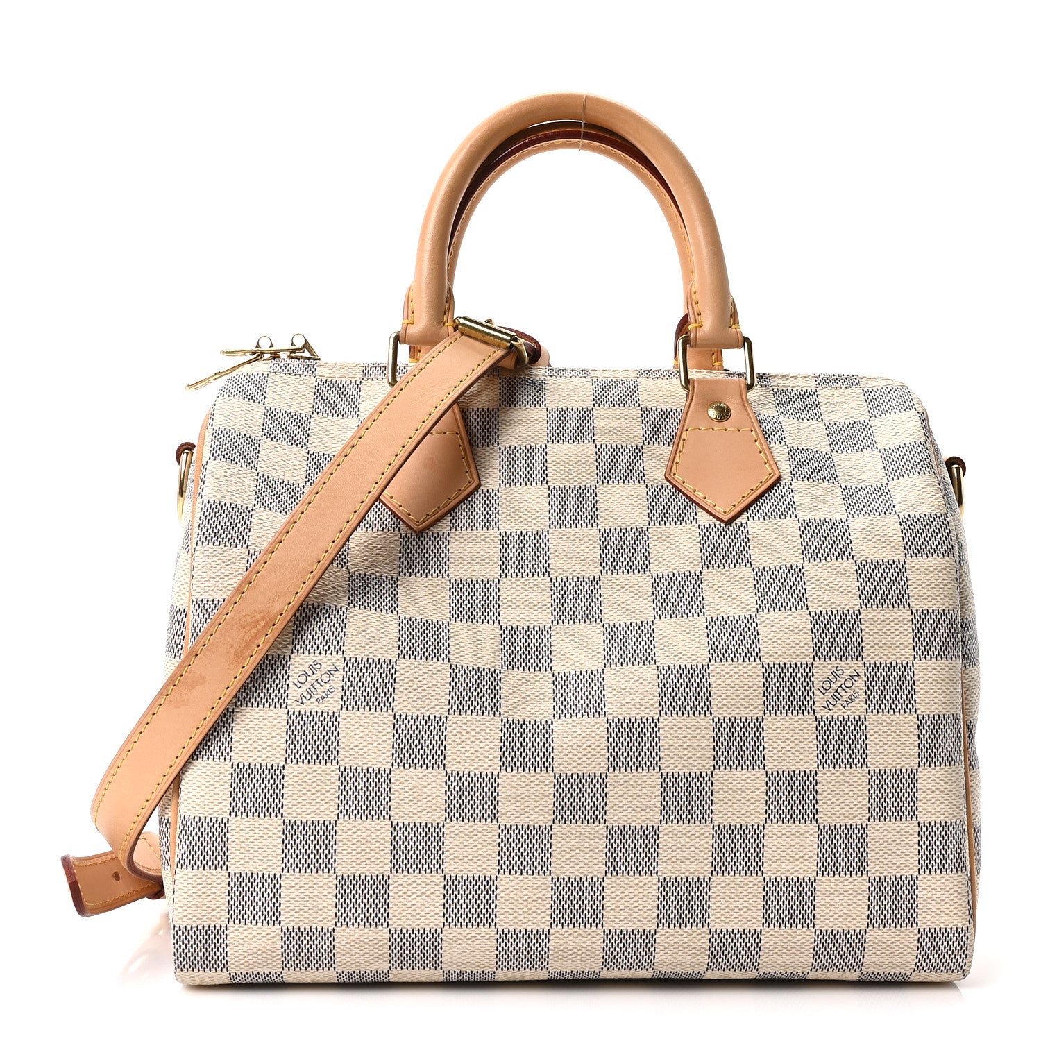 Louis Vuitton Damier Azur Speedy Bandouliere 25 1 of 8