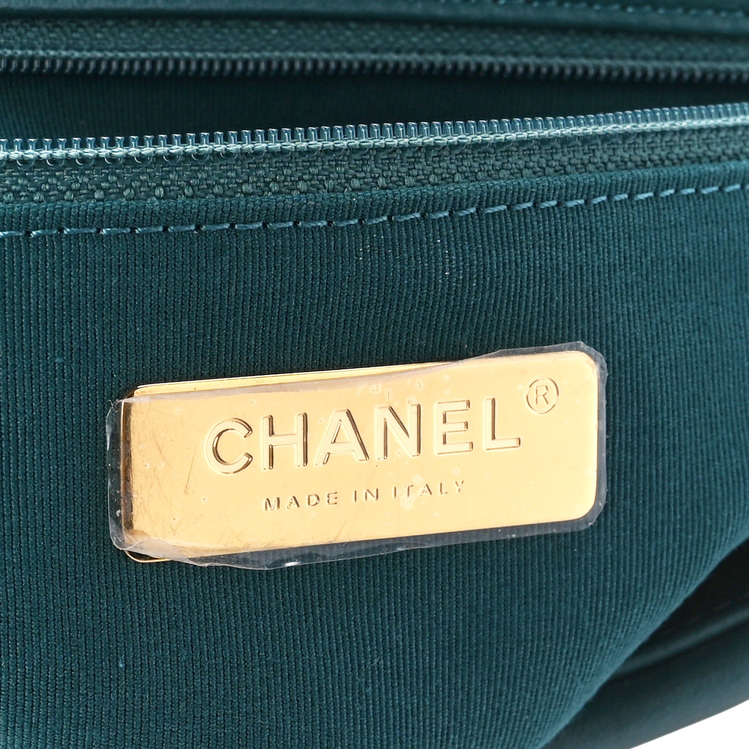 Chanel Lambskin Quilted Medium Chanel 19 Flap Green 6 of 11