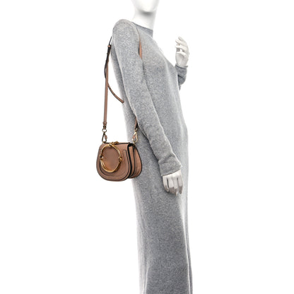 Chloe Calfskin Suede Small Nile Bracelet Bag Biscotti Beige 2 of 12