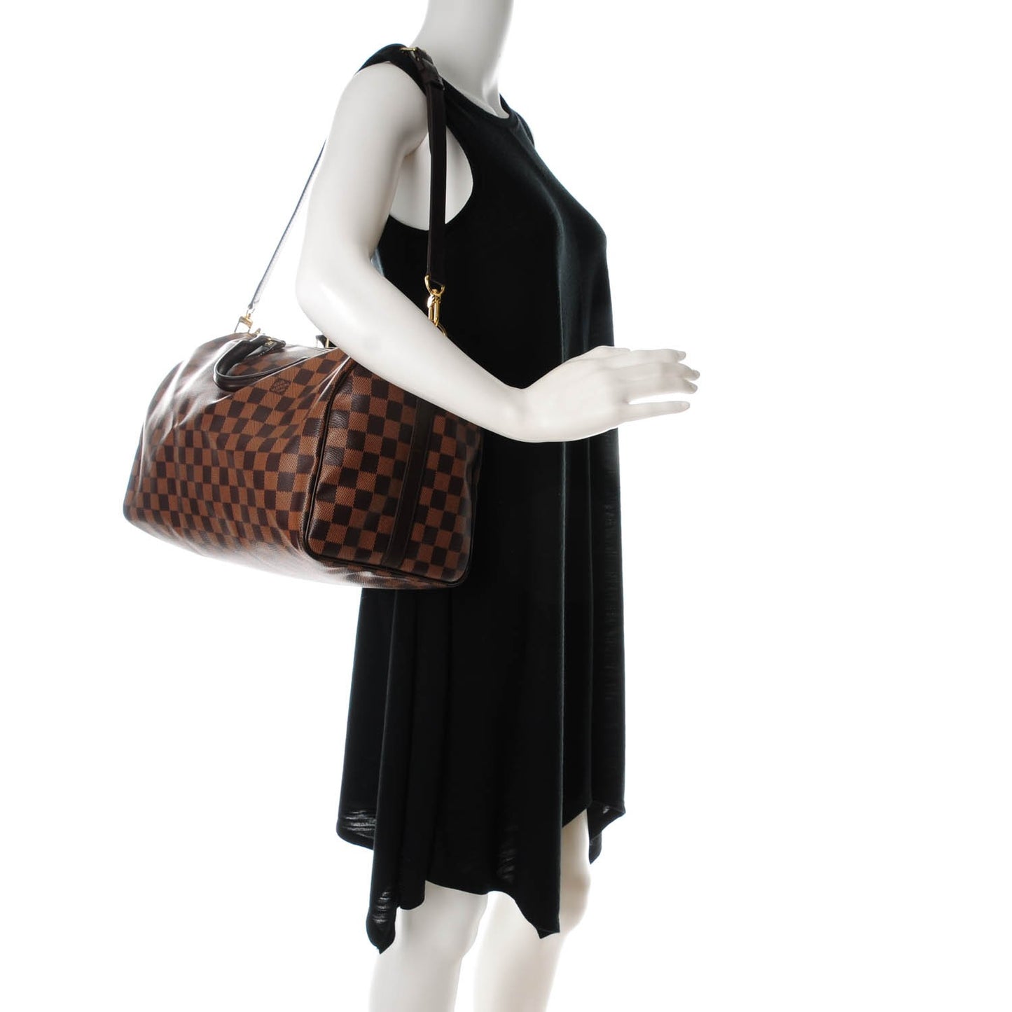 Damier Ebene Speedy Bandouliere 35
