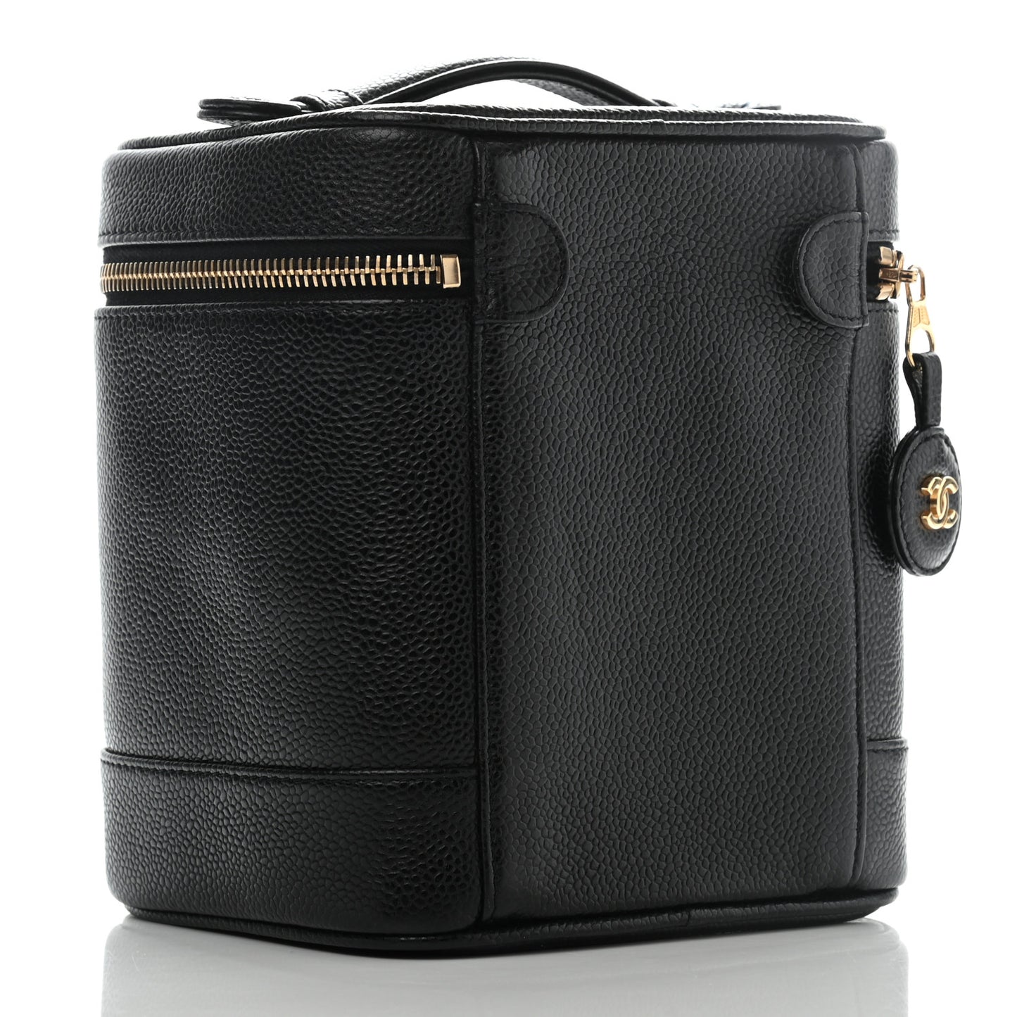 Caviar Cosmetic Vanity Bag Black