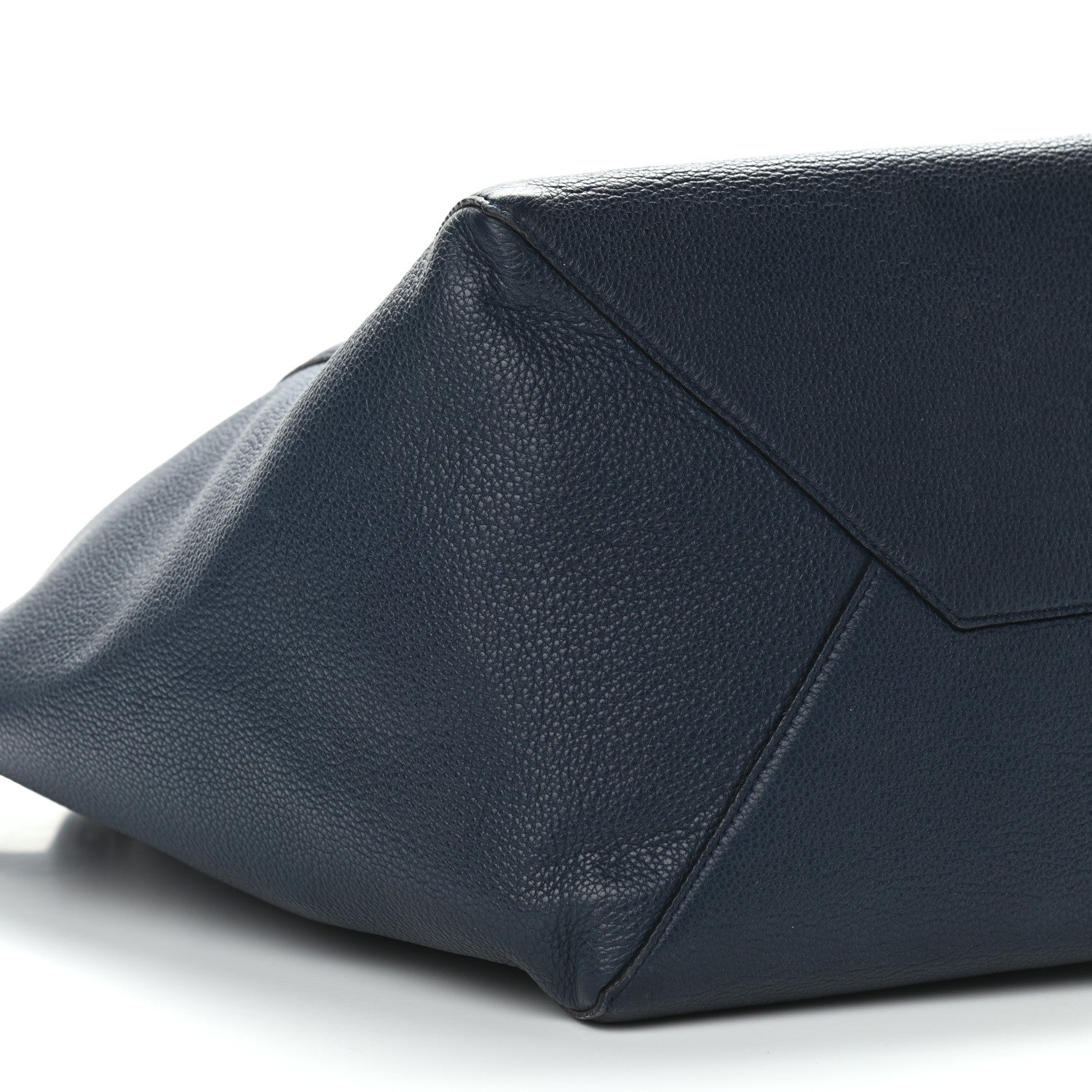 Celine Soft Grained Calfskin Medium Belt Cabas Phantom Deep Blue 9 of 12