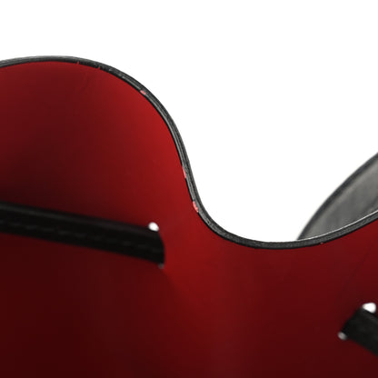 Mansur Gavriel Vegetable Tanned Calfskin Bucket Bag Black Flamma 14 of 17