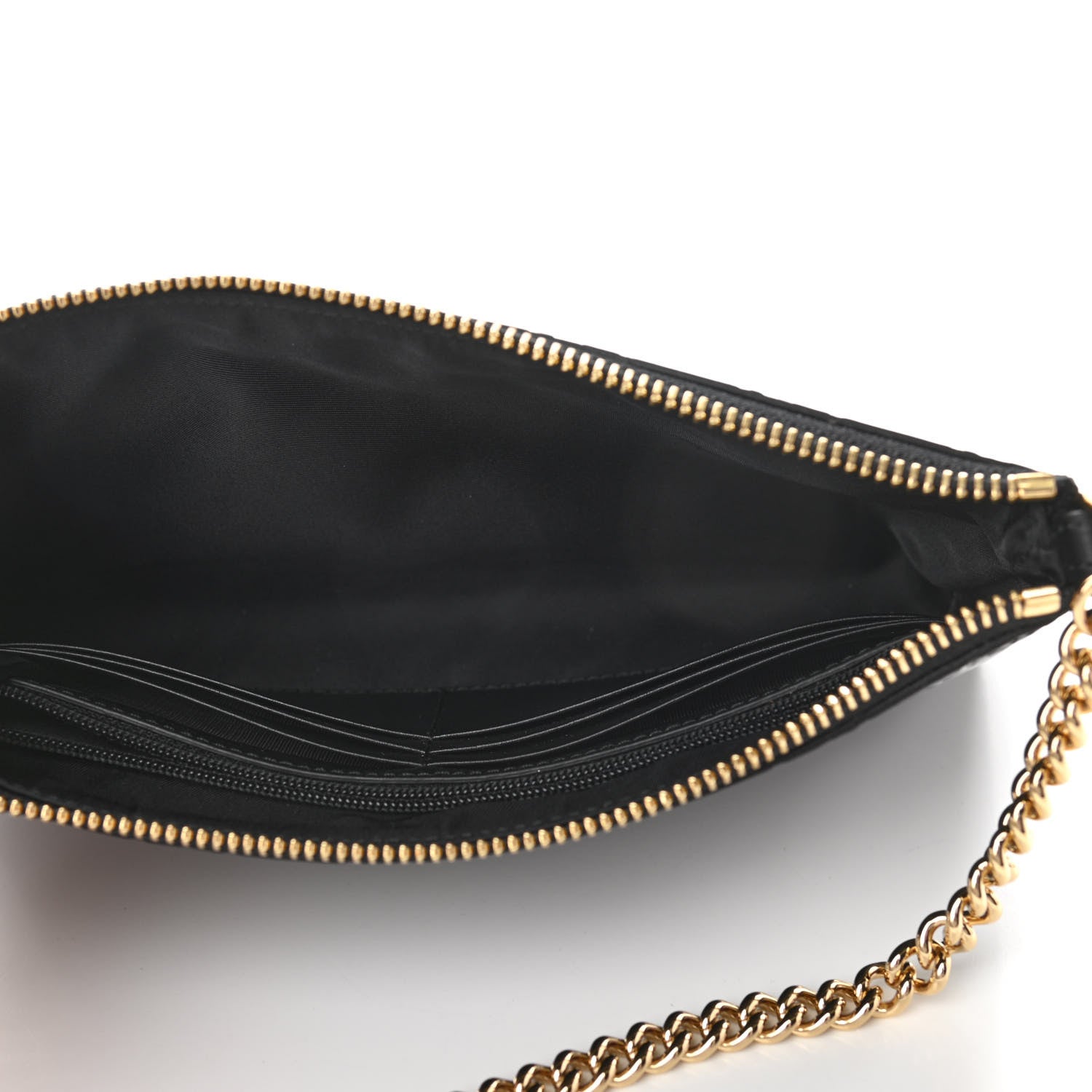 Gucci Guccissima Signature Wrist Wallet Black 5 of 11