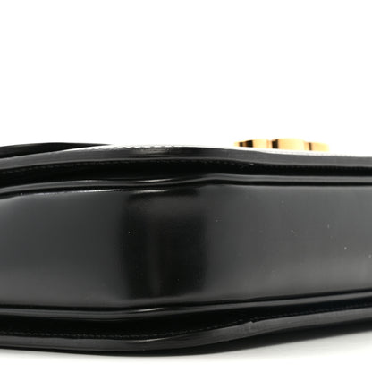 Celine Shiny Calfskin Medium Triomphe Black 10 of 15