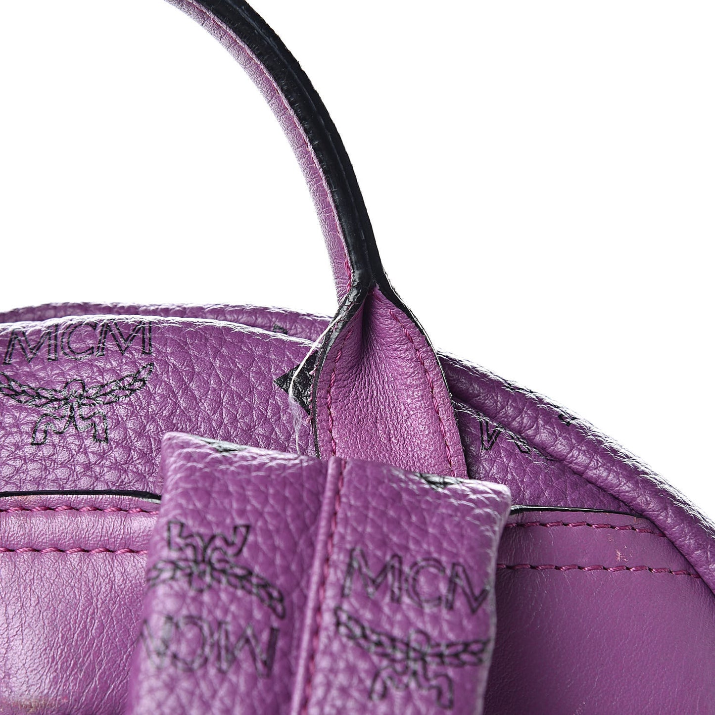 Visetos Studded Medium Stark Backpack Purple