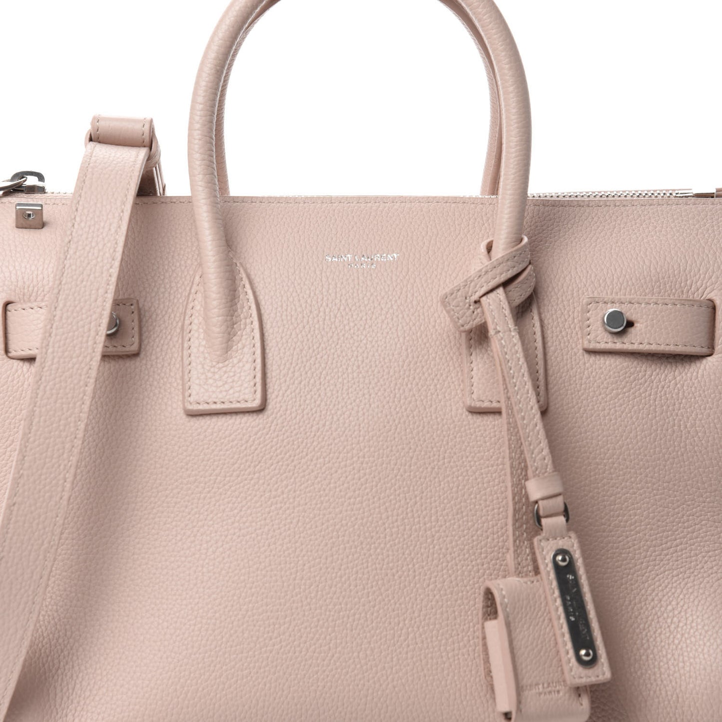 Grained Calfskin Baby Sac De Jour Souple Marble Pink