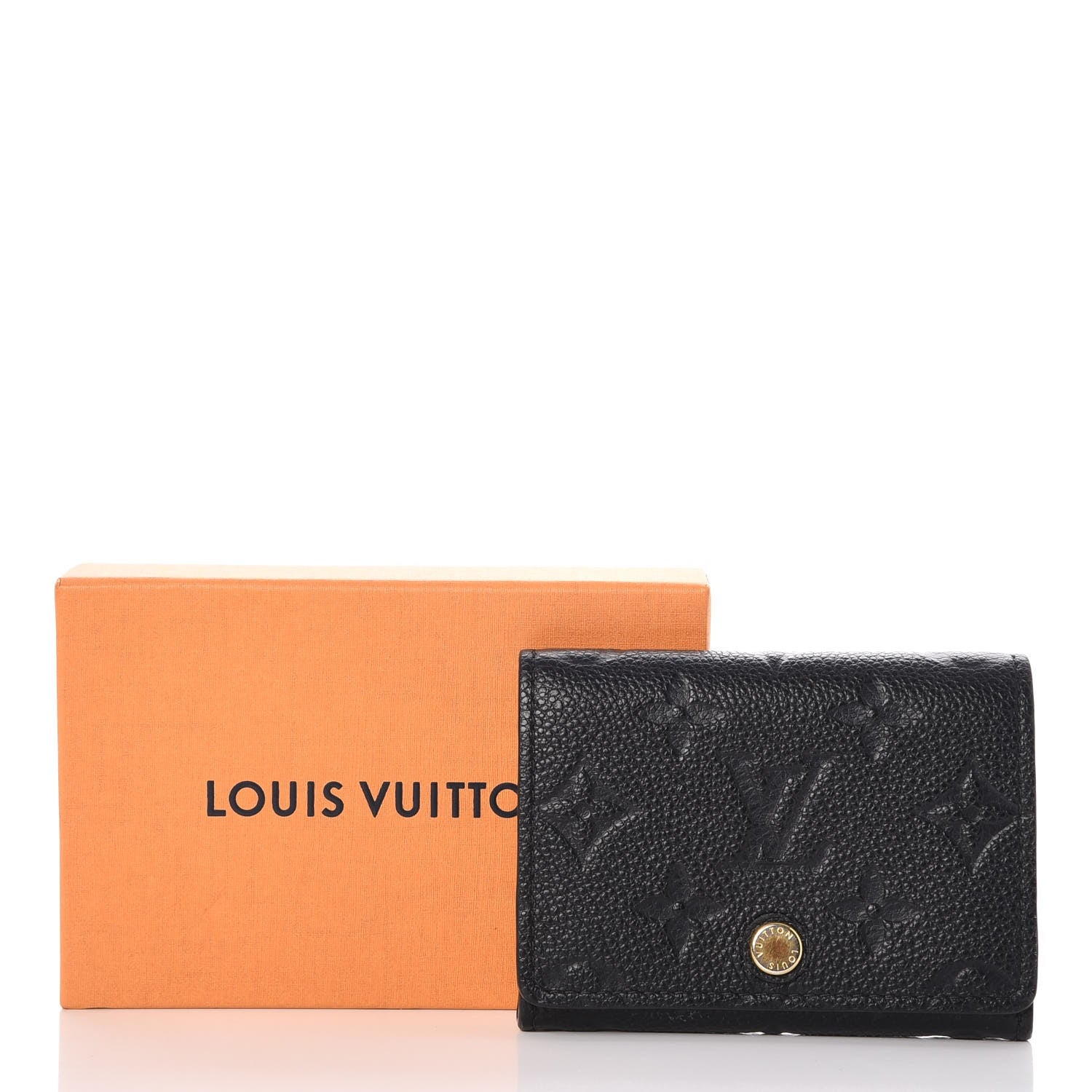 Louis Vuitton Empreinte Business Card Holder Black 9 of 9