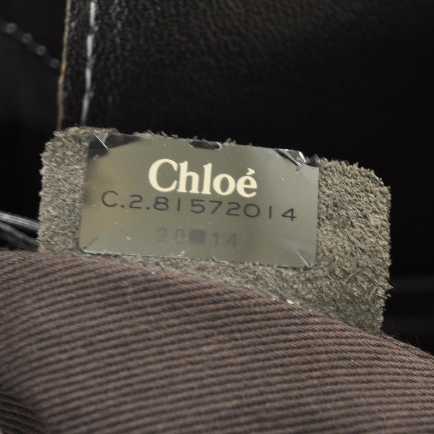 Chloe Leather Eclipse Tote Brown 10 of 10