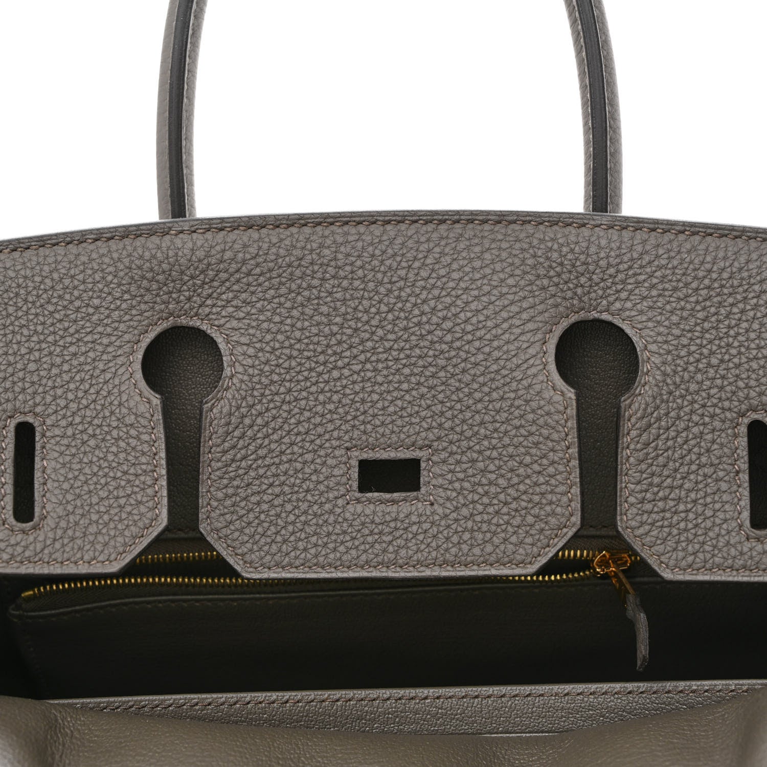 Hermes Togo Birkin 30 Etain 12 of 13