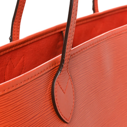 Louis Vuitton Epi Neverfull MM Piment 12 of 14