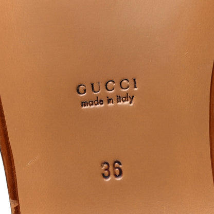 Gucci Web Tassel Women's GG Mules 36 Bordeaux Ruby 6 of 9