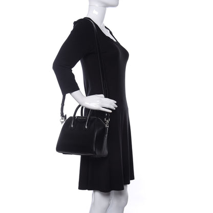 Givenchy Shiny Lord Calfskin Mini Antigona Black 2 of 8
