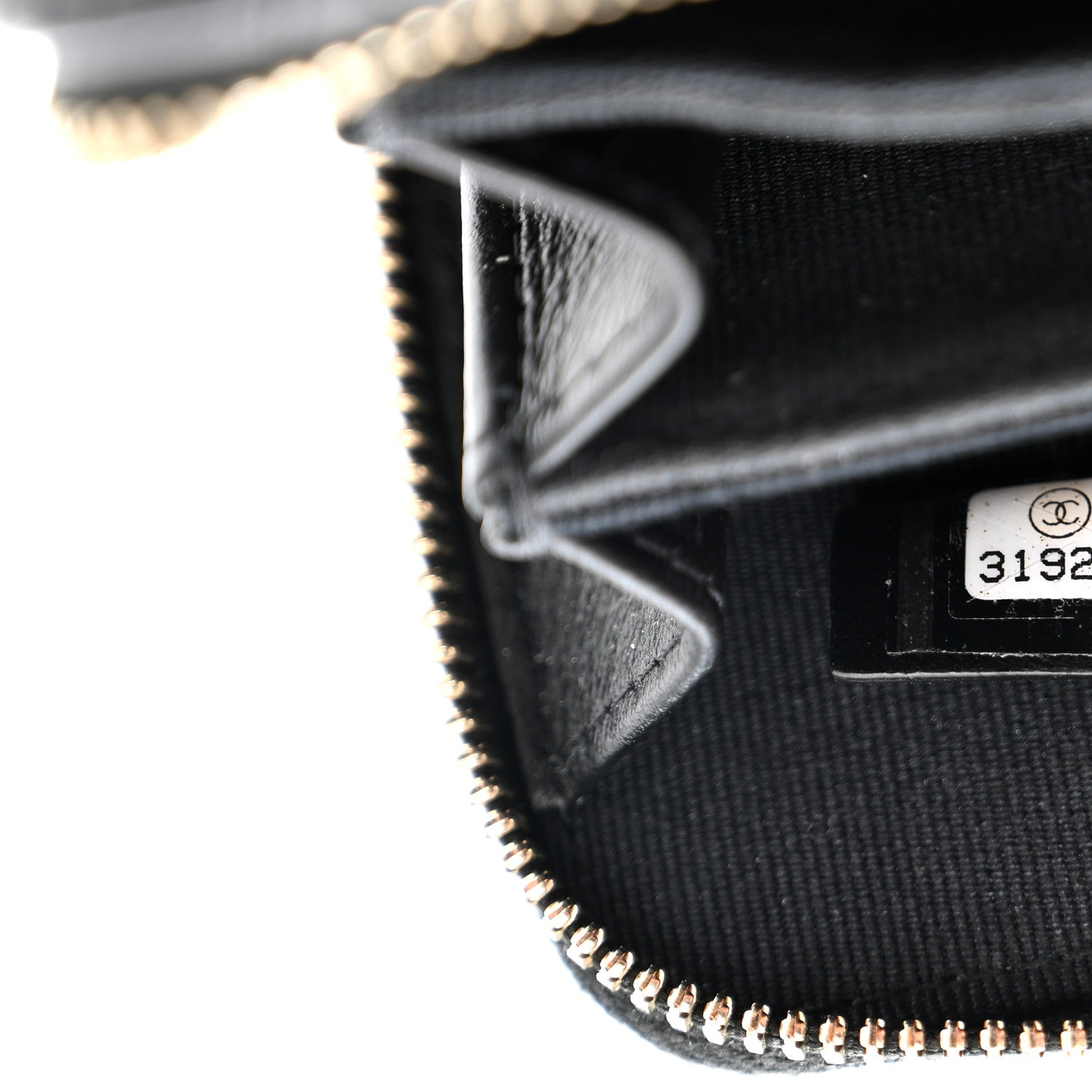Chanel Lambskin Quilted Mini Lacquered Chain Clutch Black 7 of 10