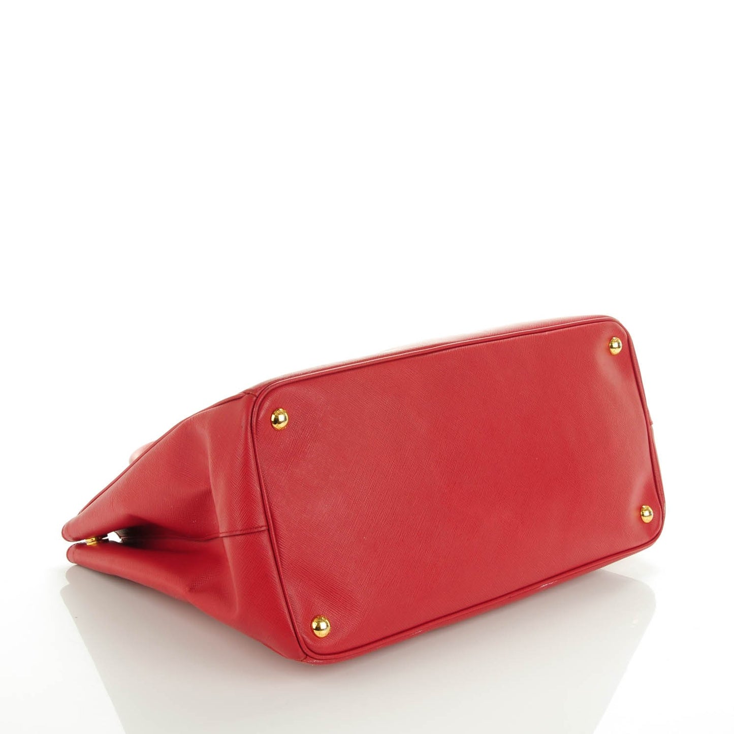 Saffiano Lux Large Tote Rosso