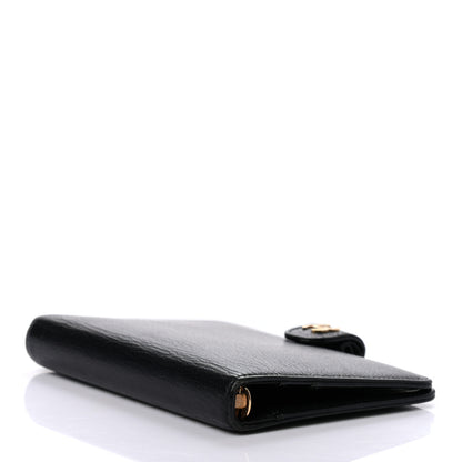 Chanel Goatskin Small Ring Agenda Planner Black 4 of 7
