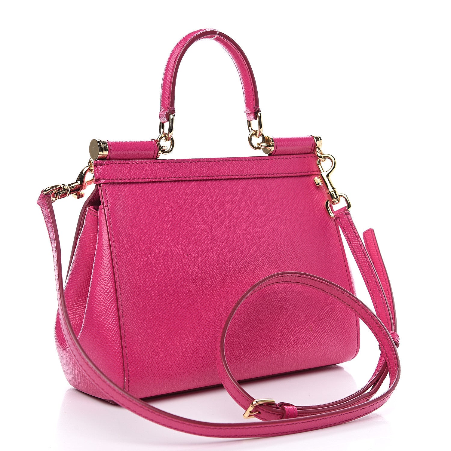Dolce & Gabbana Dauphine Small Miss Sicily Satchel Pink 2 of 7