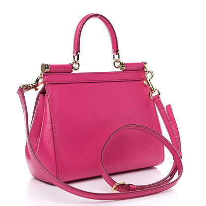 Dolce & Gabbana Dauphine Small Miss Sicily Satchel Pink 2 of 7
