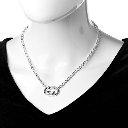 Gucci Sterling Silver Britt Necklace 2 of 4